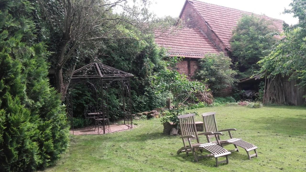 Gite Au Petit Ruisseau-Etage Et Combles-Maison Alsacienne 4 Personnes 4 Nuitees Minimum Langensoultzbach Exterior foto