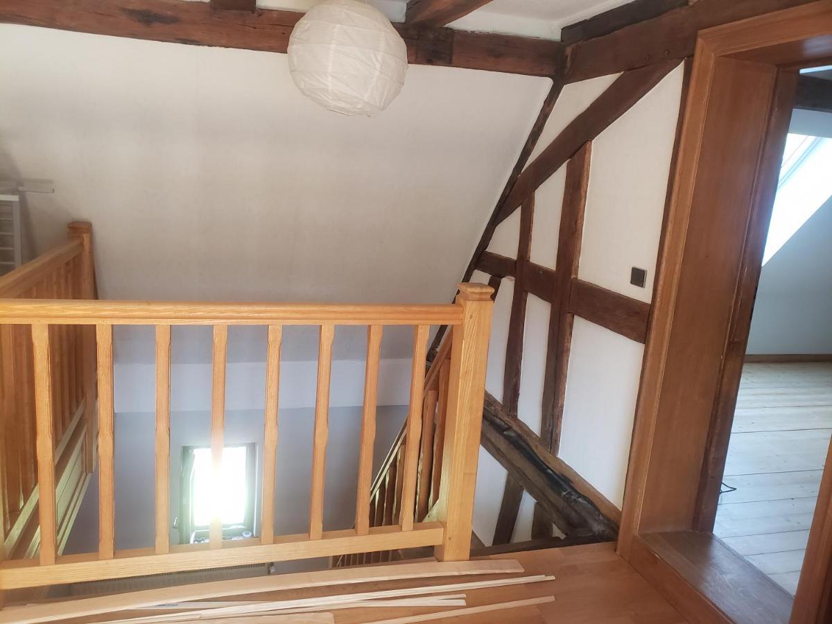 Gite Au Petit Ruisseau-Etage Et Combles-Maison Alsacienne 4 Personnes 4 Nuitees Minimum Langensoultzbach Exterior foto
